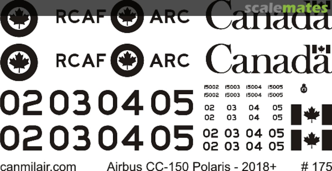 Boxart Airbus A310 CC-150 Polaris - 2018 + 675-144 CanMilAir Boxart Airbus A310 CC-150 Polaris - 2018 + 675-144 CanMilAir