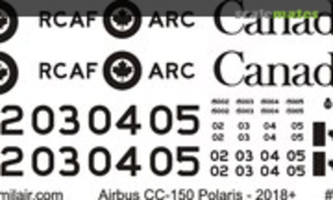 1:144 Airbus A310 CC-150 Polaris - 2018 + (CanMilAir 675-144) 675-144