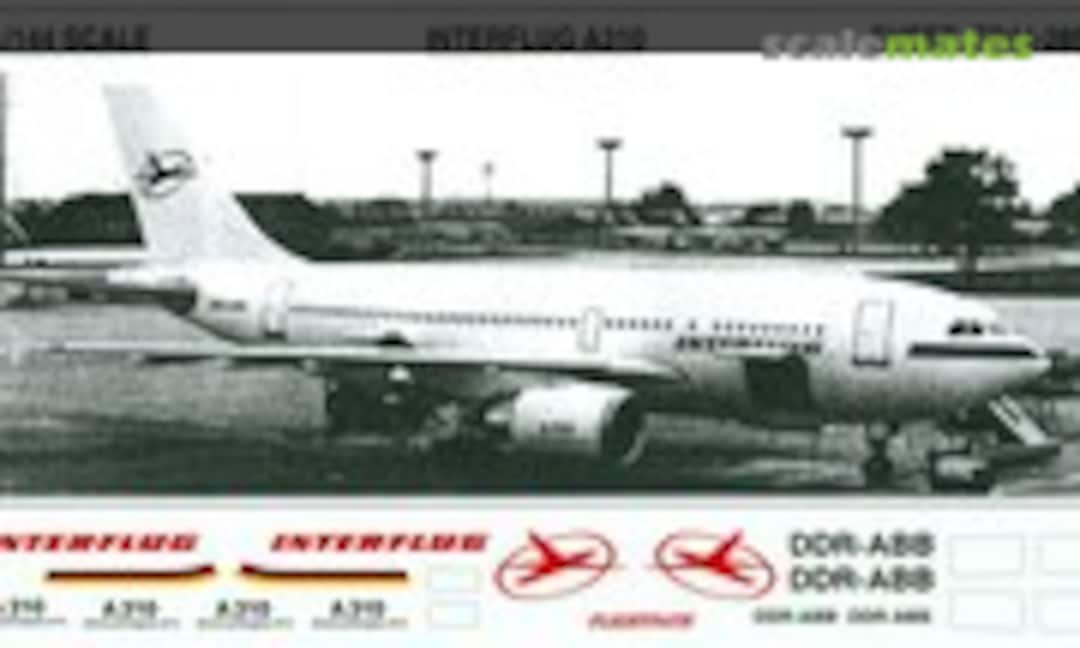 1:144 Airbus A310-304 (Flightpath Decals FP44-289) FP44-289