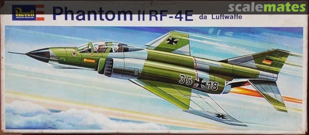 Boxart Phantom II RF-4E H-109 Revell/Kikoler Boxart Phantom II RF-4E H-109 Revell/Kikoler