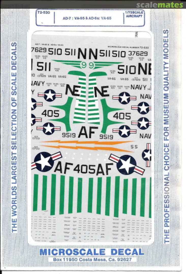 Boxart AD-7, AD-6 72-530 Microscale Boxart AD-7, AD-6 72-530 Microscale