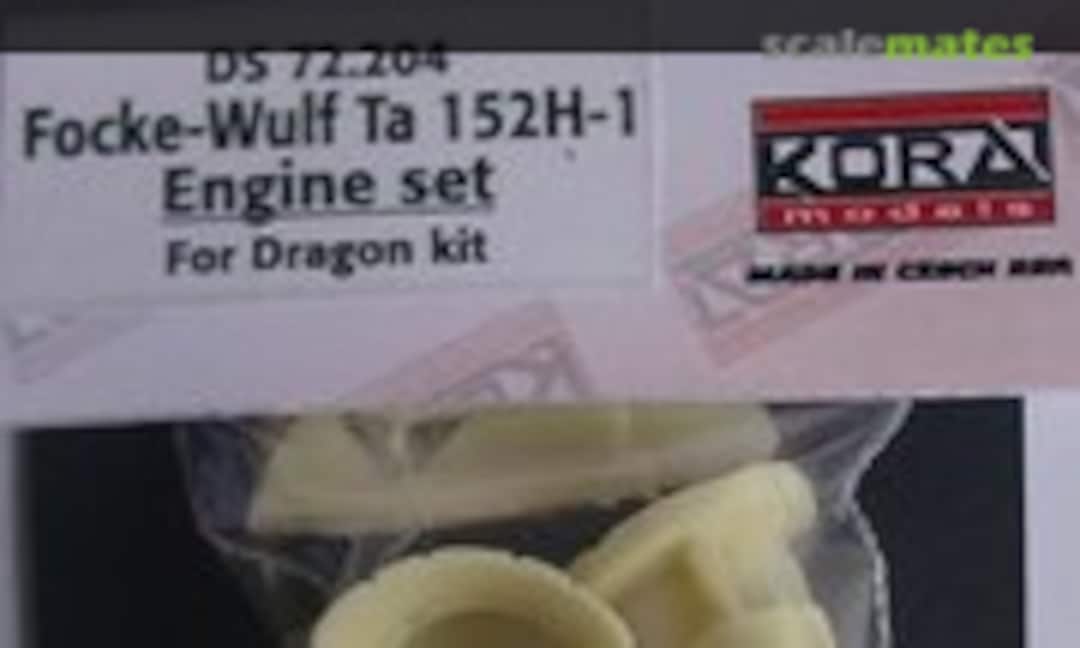 1:72 Focke-Wulf Ta 152H-1 Engine Set (Kora Models DS 72.204) DS 72.204
