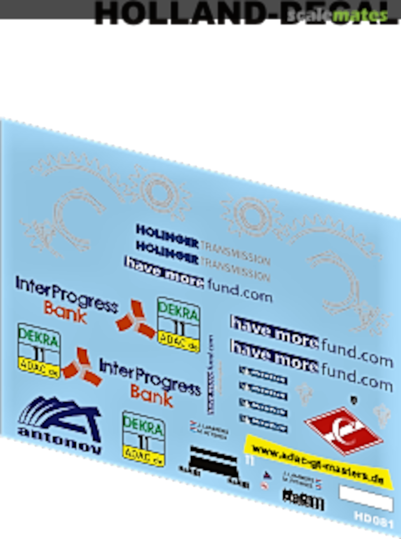 Boxart Lamborghini Gallardo LP520 "Inter Progress Bank" HD081 Holland-Decal Boxart Lamborghini Gallardo LP520 "Inter Progress Bank" HD081 Holland-Decal