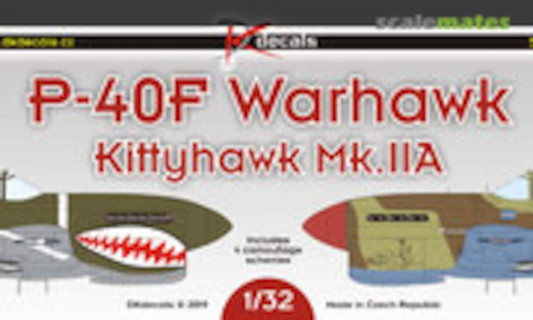 1:32 P-40F Warhawk (DK Decals 32008) 32008