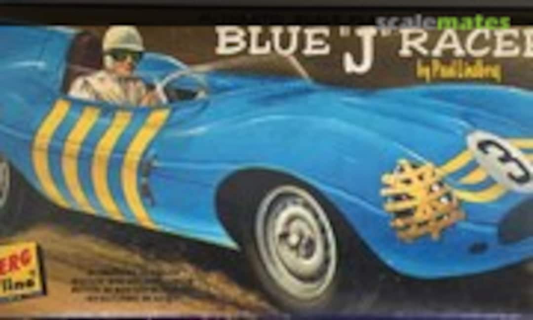 1:24 Blue &quot;J&quot; Racer (Lindberg 654:69)