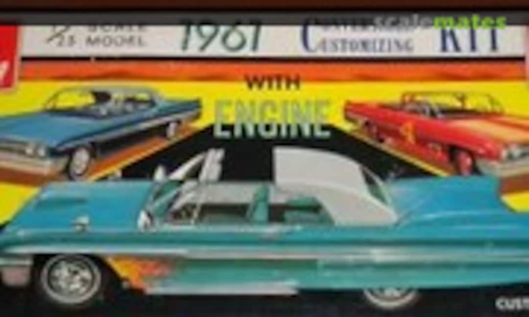 1:25 1961 Ford Galaxie Sunliner Convertible (AMT K-111)