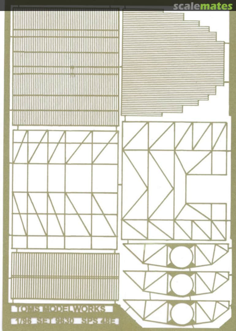 Boxart SPS-48E Radar Screen for associated IFF antenna see set 9631 9630 Tom's Modelworks Boxart SPS-48E Radar Screen for associated IFF antenna see set 9631 9630 Tom's Modelworks
