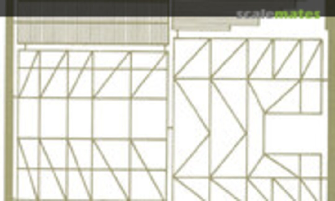 1:96 SPS-48E Radar Screen for associated IFF antenna see set 9631 (Tom's Modelworks 9630) 9630