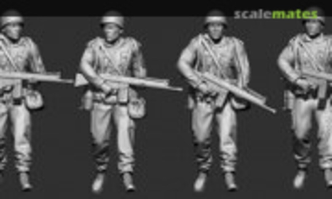 1:72 Bundeswehr - vorgehende Schützen 01 (Germania Figuren STL CW 1010) STL CW 1010