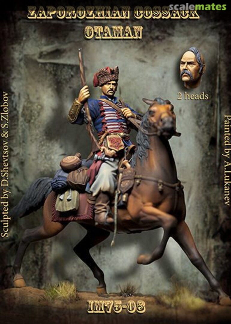 Boxart Zaporozhian Cossack Otaman IM75-08 Irbis-Miniatures Boxart Zaporozhian Cossack Otaman IM75-08 Irbis-Miniatures