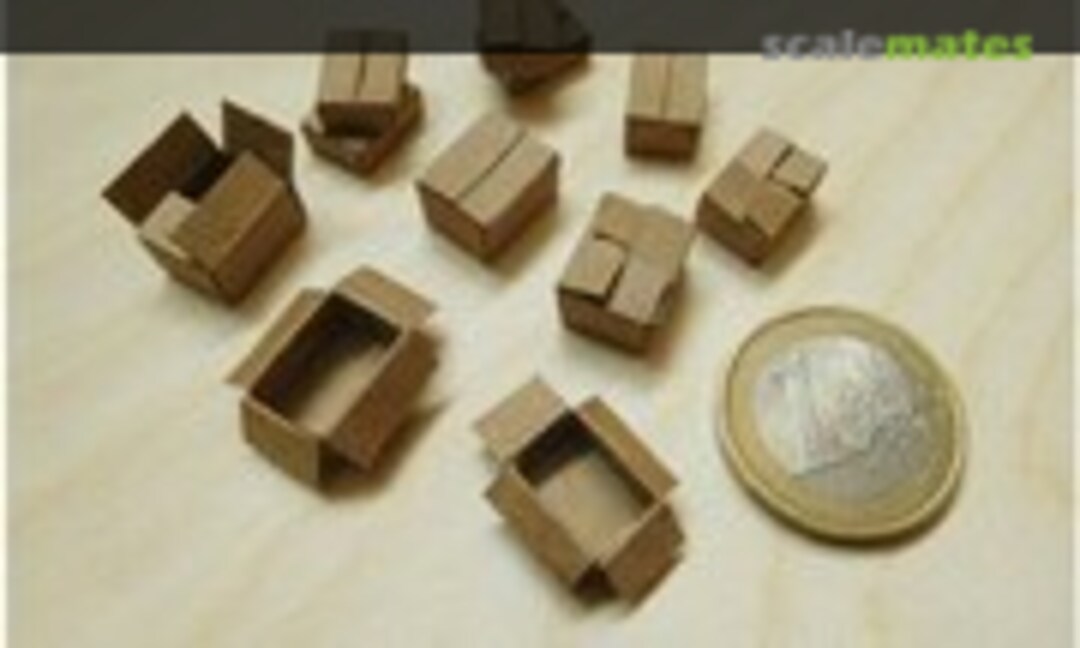 1:35 Cardboard Boxes (LSG Laser Kits A350201) A350201
