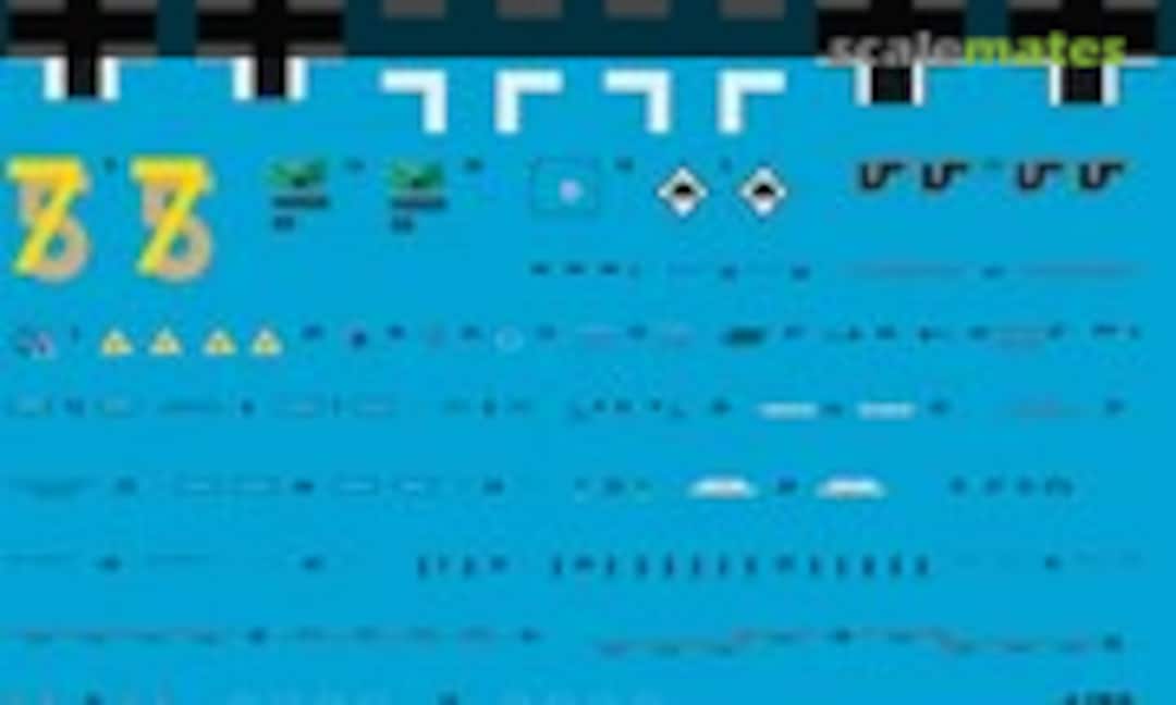 1:72 Bf 109 G-4 Oberleutnant Wolfgang Tonne Staffelkapitän 3./JG 53, Feb. 43 (Peddinghaus-Decals EP 2582) EP 2582