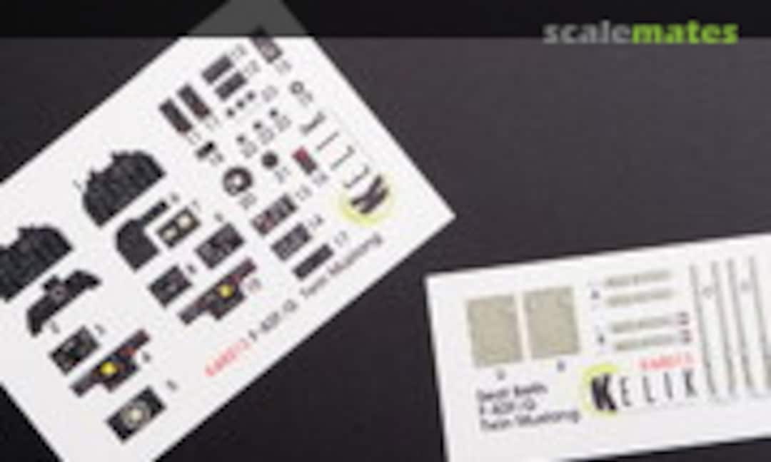 1:48 F-82F/G Twin Mustang - interior 3D decals (Kelik K48013)