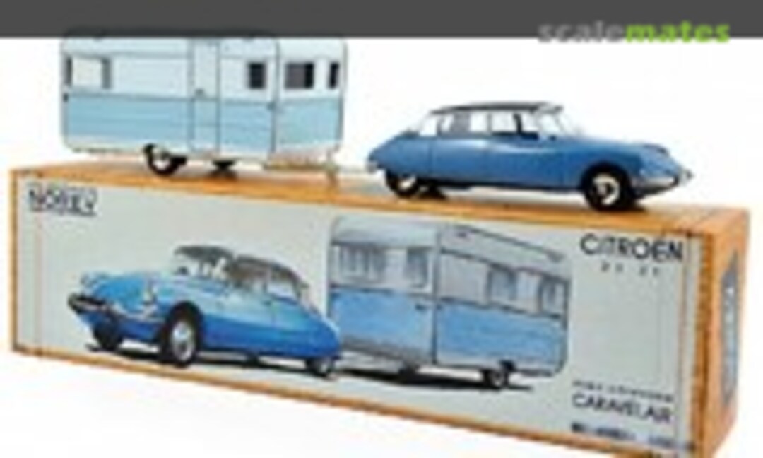 Citroën DS 21 &amp; Caravane Caravelair (Norev CL1511)