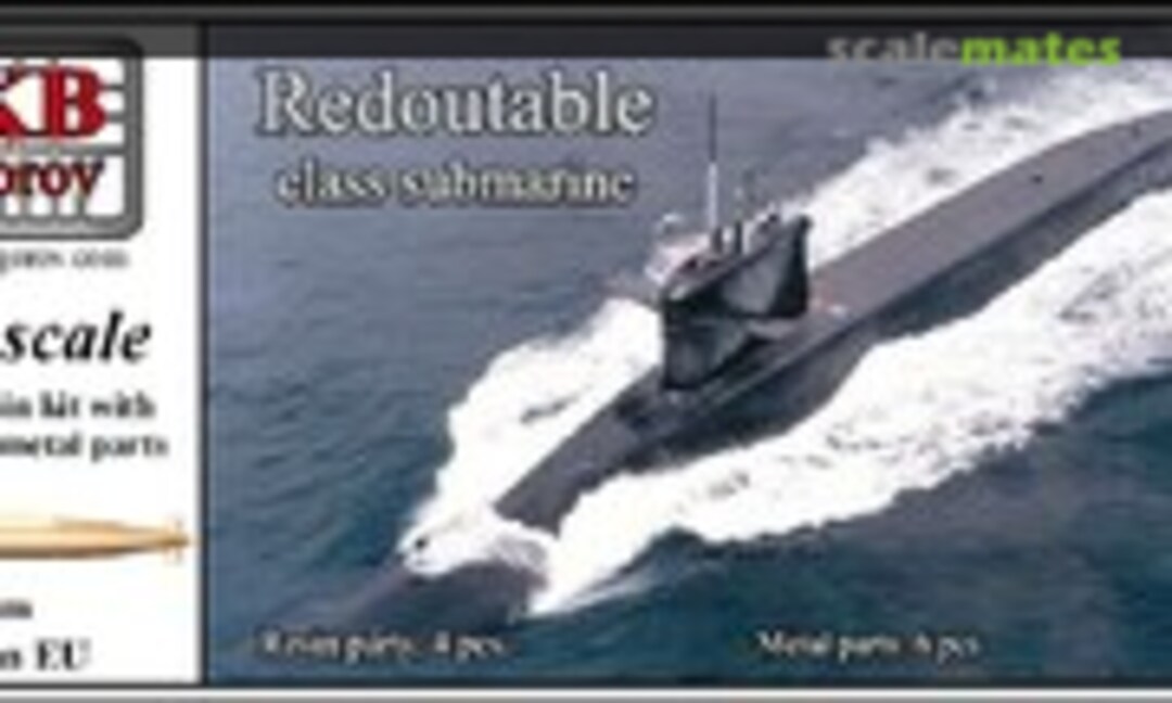 1:700 Redoutable class submarine (OKB Grigorov 700011) 700011