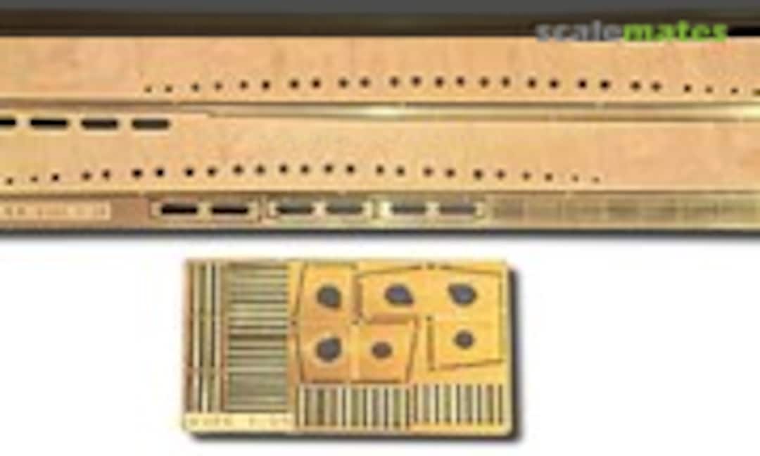 1:35 Side hull panel holes for U-96 (RC Subs SKU-083-96) SKU-083-96