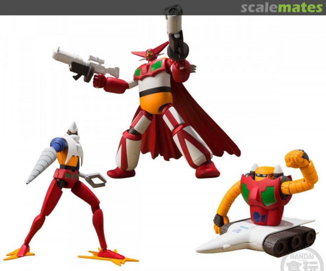 Contents Getter Robo Armageddon Vol.1 (Set of 3) 0222448 Bandai Contents Getter Robo Armageddon Vol.1 (Set of 3) 0222448 Bandai