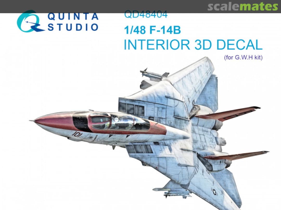Boxart F-14B interior 3D decals QD48404 Quinta Studio Boxart F-14B interior 3D decals QD48404 Quinta Studio
