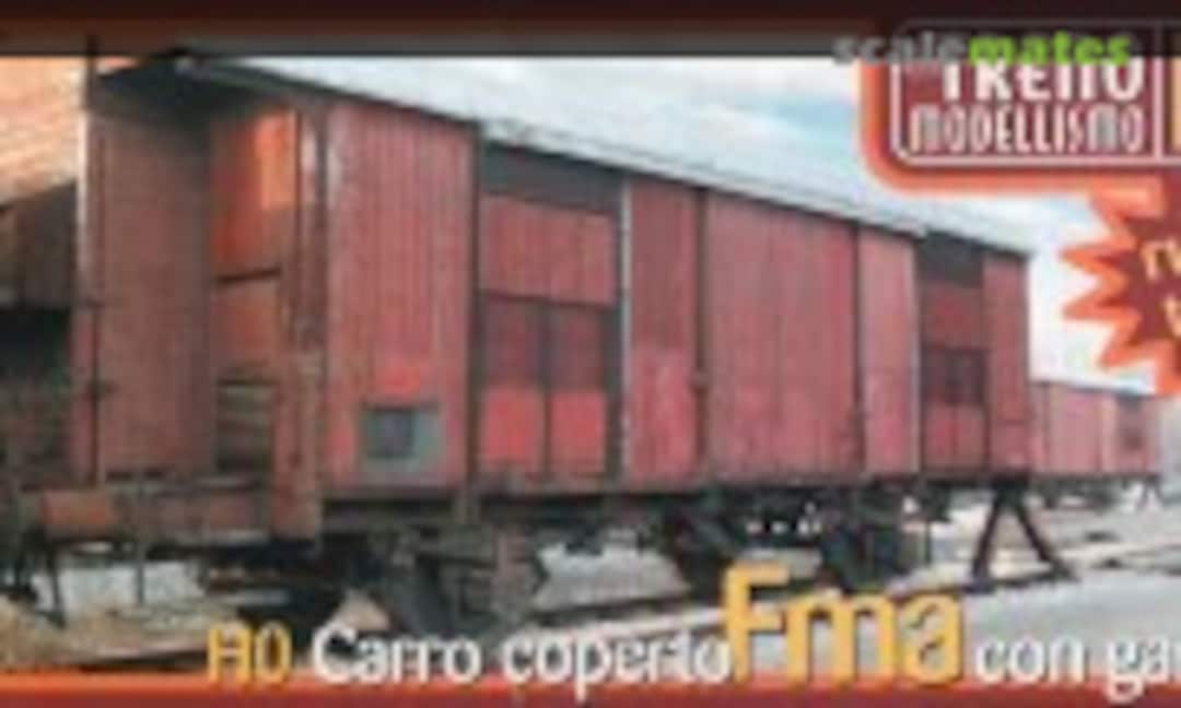 1:87 Carro coperto Fma con garitta (Duegi Editrice TTM 7FMA (con garitta))