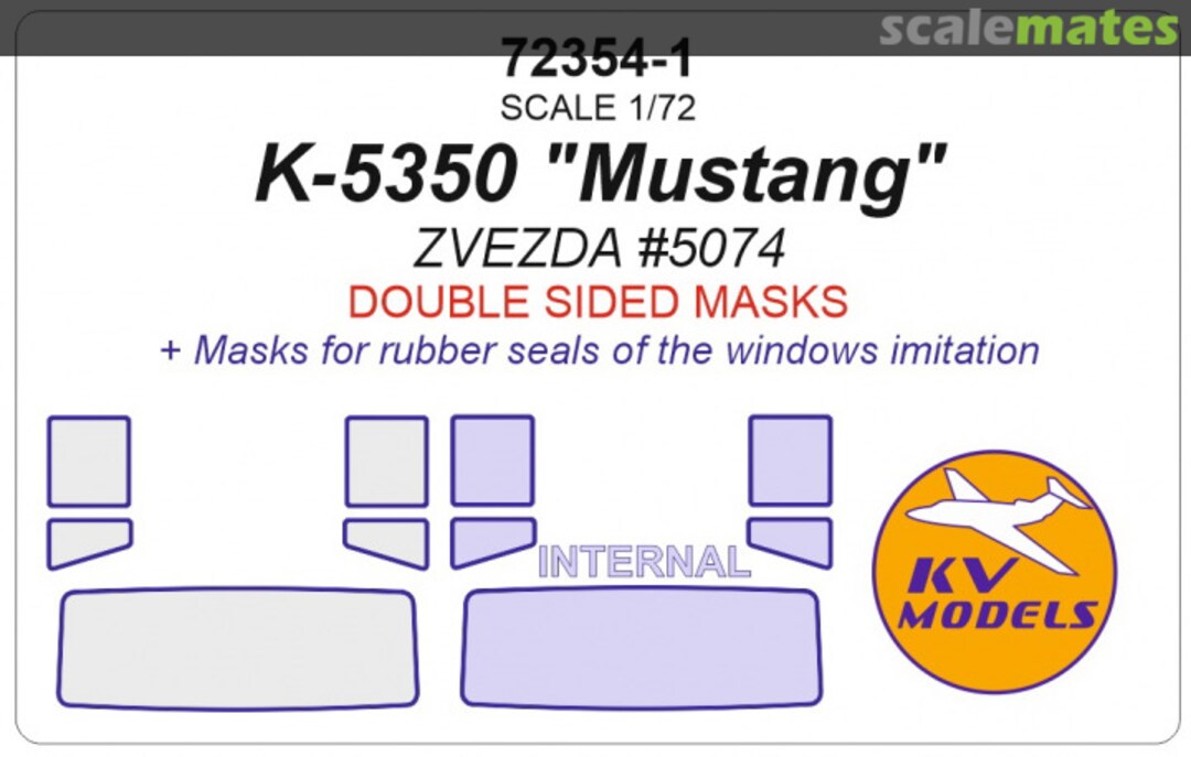 Boxart KAMAZ-5350 "Mustang" (Double sided) 72534-1 KV Models Boxart KAMAZ-5350 "Mustang" (Double sided) 72534-1 KV Models
