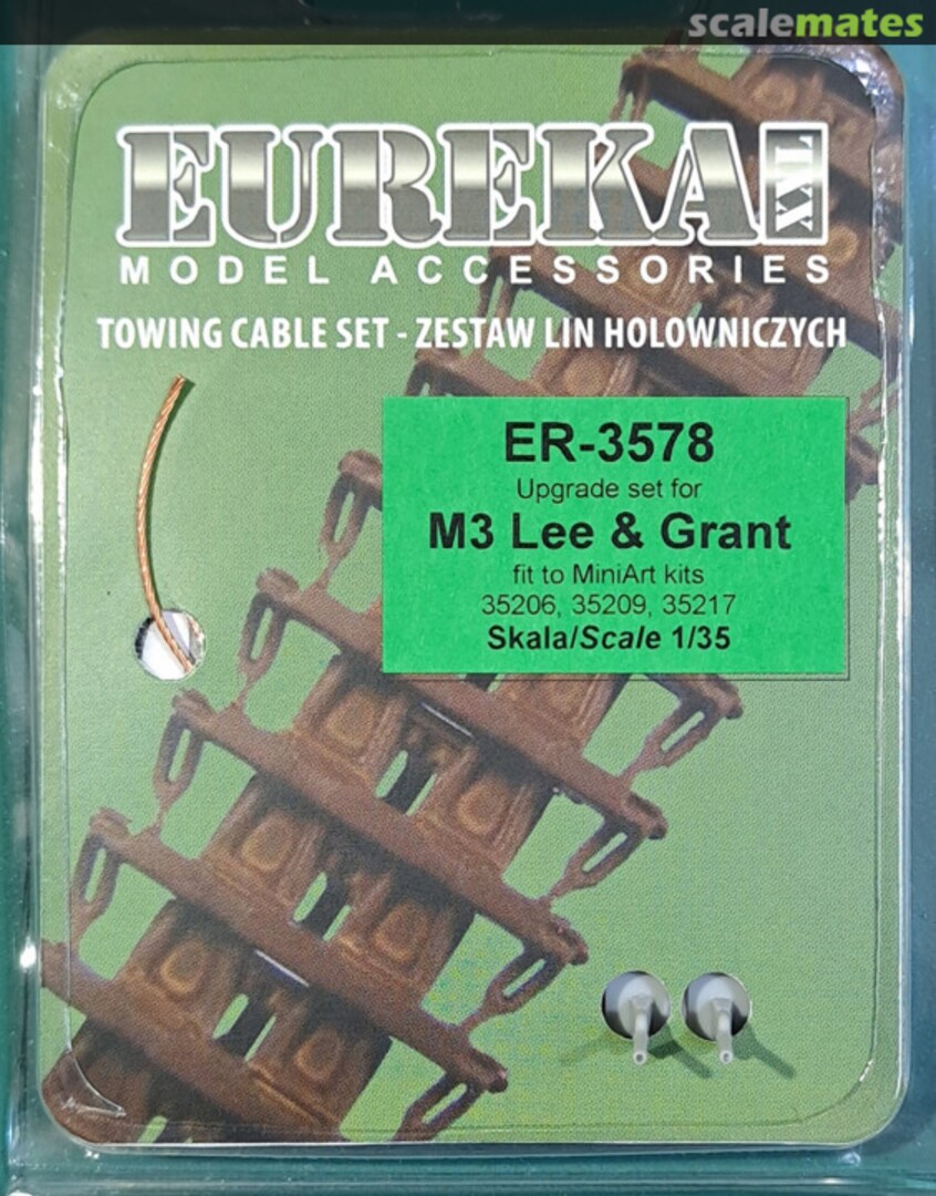 Boxart M3 Lee & Grant Tanks upgrade set ER-3578 Eureka XXL Boxart M3 Lee & Grant Tanks upgrade set ER-3578 Eureka XXL
