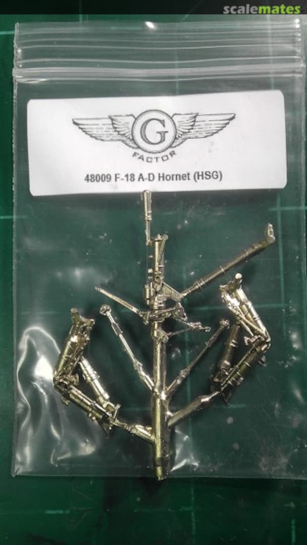 Boxart F/A-18A-D Hornet - Landing Gear 48009 G Factor Boxart F/A-18A-D Hornet - Landing Gear 48009 G Factor