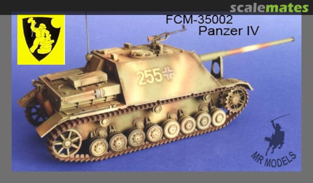 Boxart Panzerjäger IV Krupp-prposal with 8.8 Pak L/71 recoiless gun FCM-35002 MR Modellbau Boxart Panzerjäger IV Krupp-prposal with 8.8 Pak L/71 recoiless gun FCM-35002 MR Modellbau