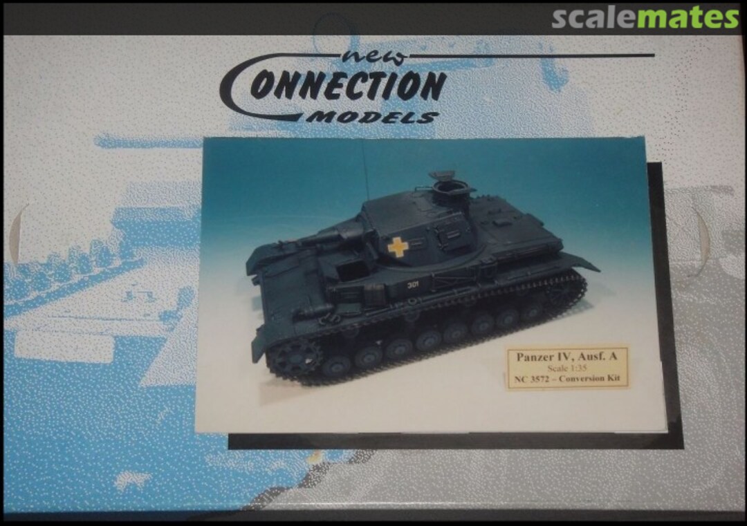 Boxart Pz.Kpfw.IV Ausf.A (VsKfz622) NC3572 New Connection Models Boxart Pz.Kpfw.IV Ausf.A (VsKfz622) NC3572 New Connection Models