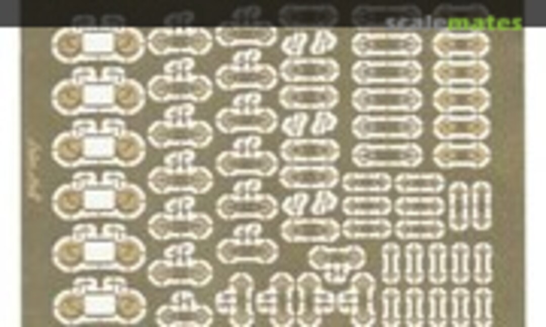 1:350 Photo-etched parts for Royal Navy Cable Reels (White Ensign Models PE 35104) PE 35104