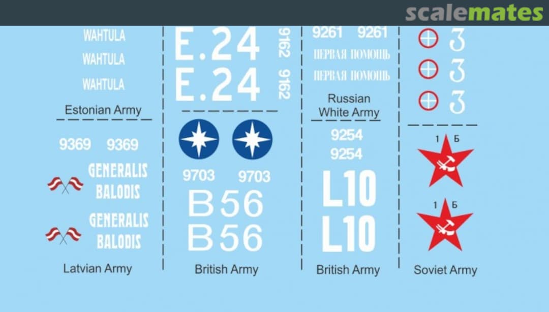 Boxart Mark V 72039 Black Lion Decals Boxart Mark V 72039 Black Lion Decals