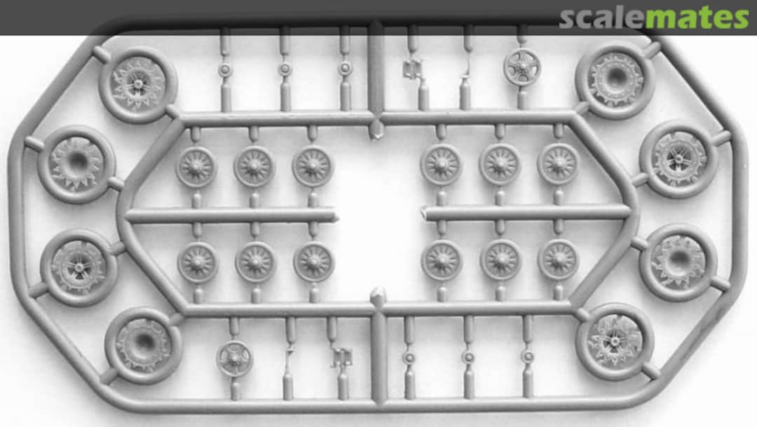 Boxart BMP type drive sprockets and idlers wheels 72R007 ACE Boxart BMP type drive sprockets and idlers wheels 72R007 ACE