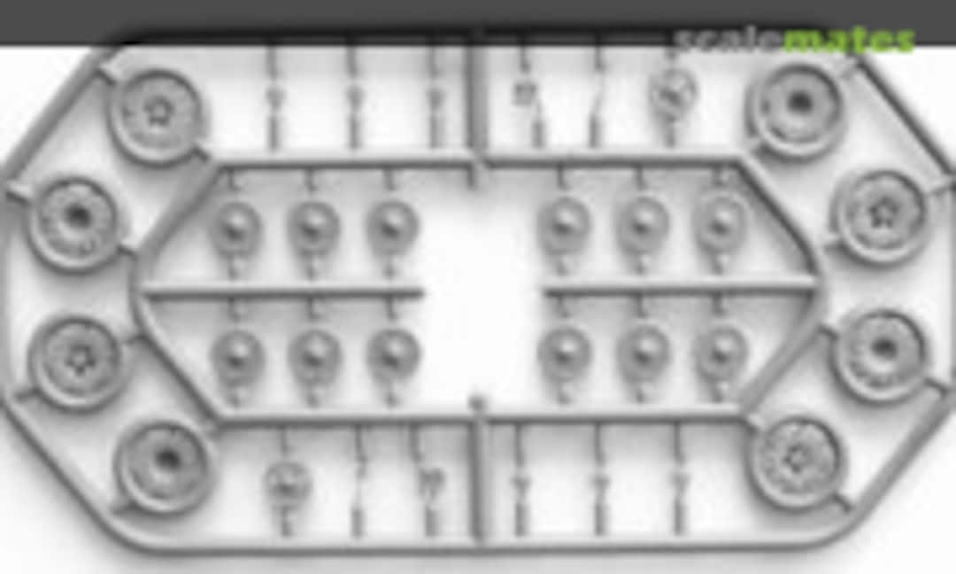 1:72 BMP type drive sprockets and idlers wheels (ACE 72R007) 72R007