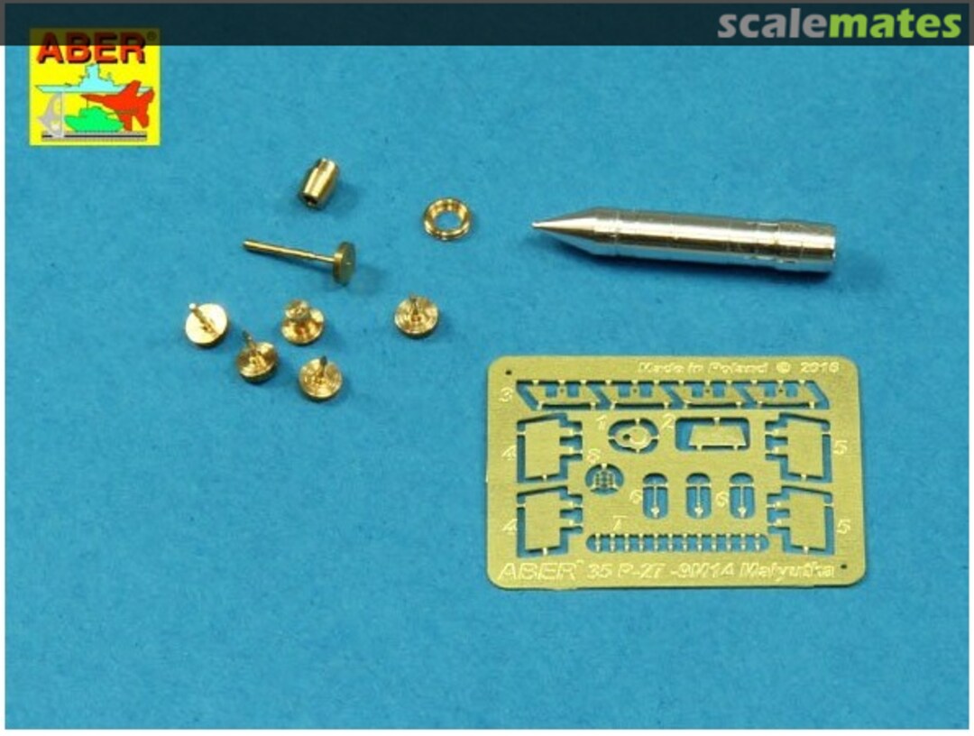 Boxart Soviet anti-tank guided rocket 9M14 Malyutka (AT-3 Sagger) 35P27 Aber