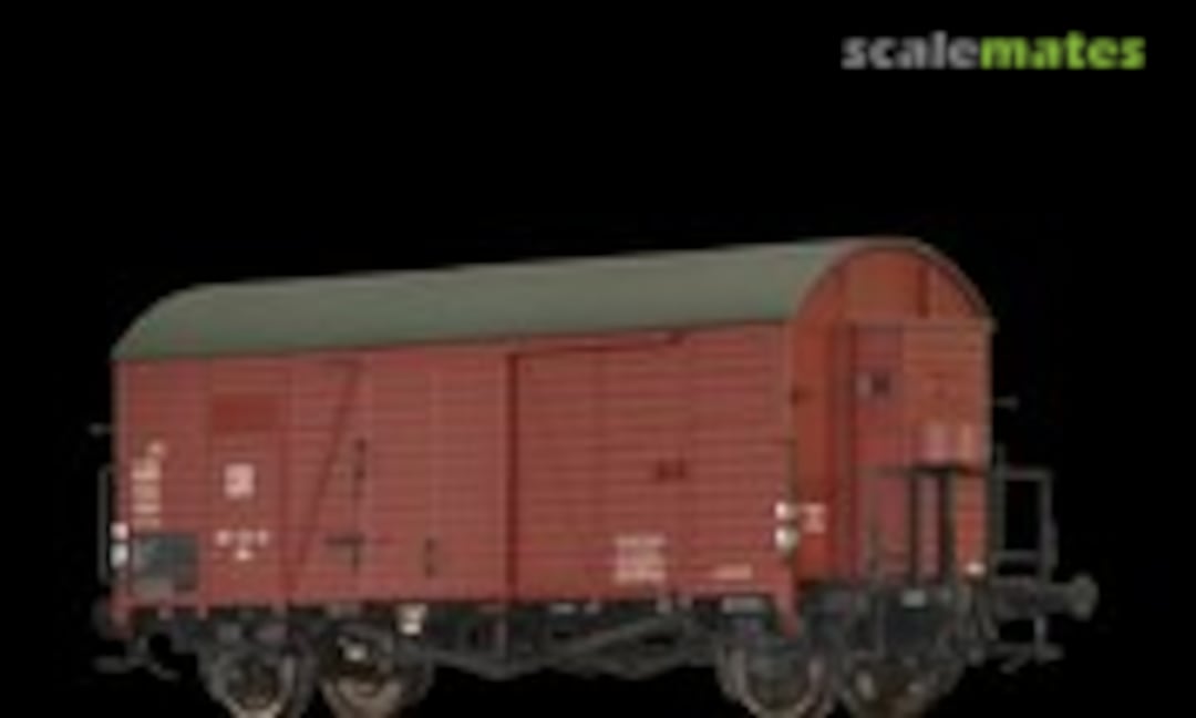 Covered freight car Ms DR (Brawa 47954)