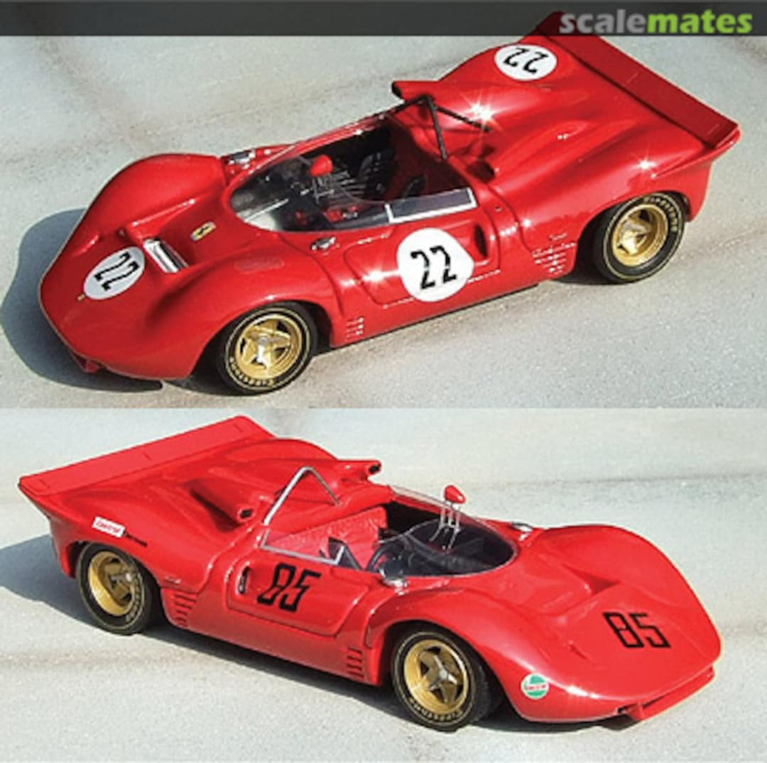 Boxart Ferrari 350 P4 #0858 MM202 Marsh Models Boxart Ferrari 350 P4 #0858 MM202 Marsh Models