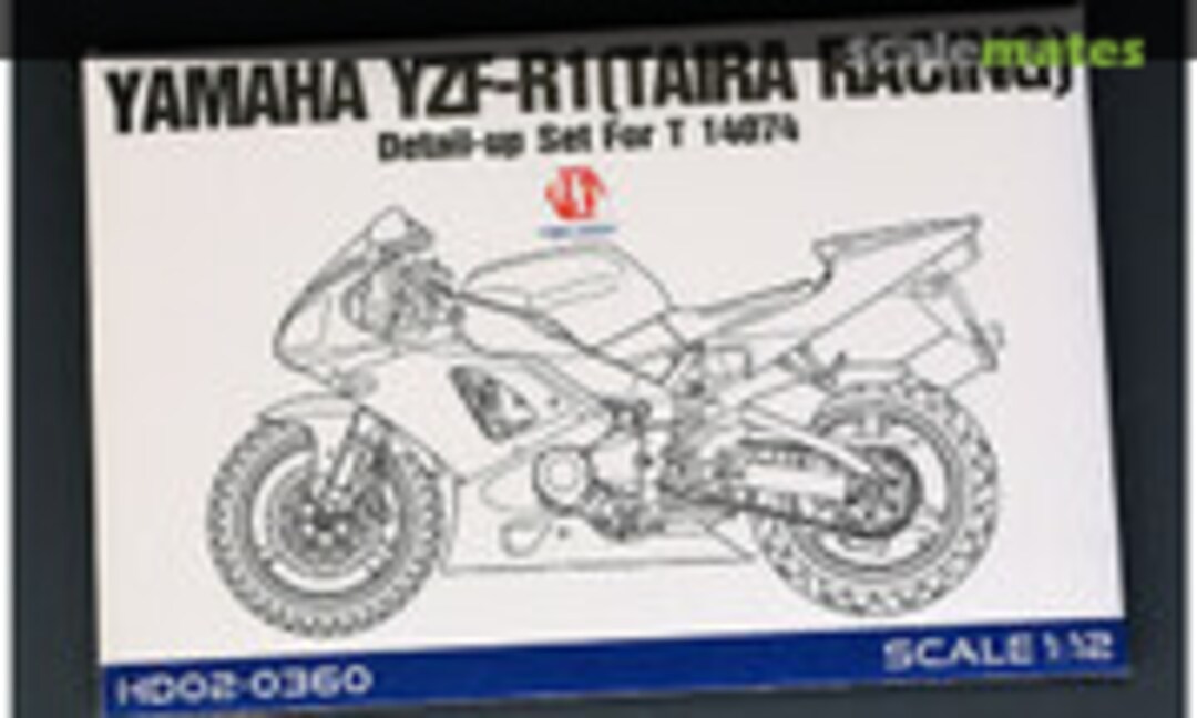 1:12 Yamaha YZF-R1 (Taira Racing) Detail-Up Set (Hobby Design HD02-0360)