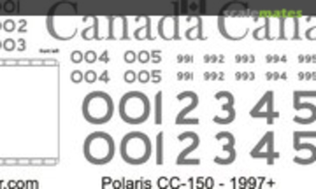 1:144 CC-150 Polaris - 1997 + (CanMilAir 177-144) 177-144