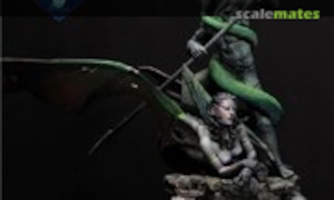 75mm Gorgon's cave (Aradia Miniatures .)