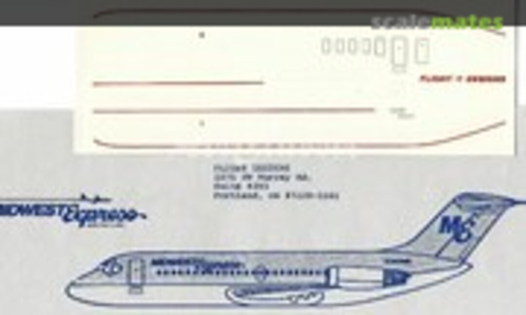 1:200 Midwest Express Douglas DC-9 (Flight Designs )