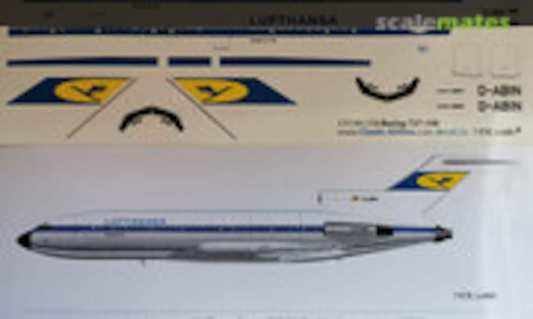 1:144 Boeing 727-100 Lufthansa (Classic Airlines CA144-158) CA144-158