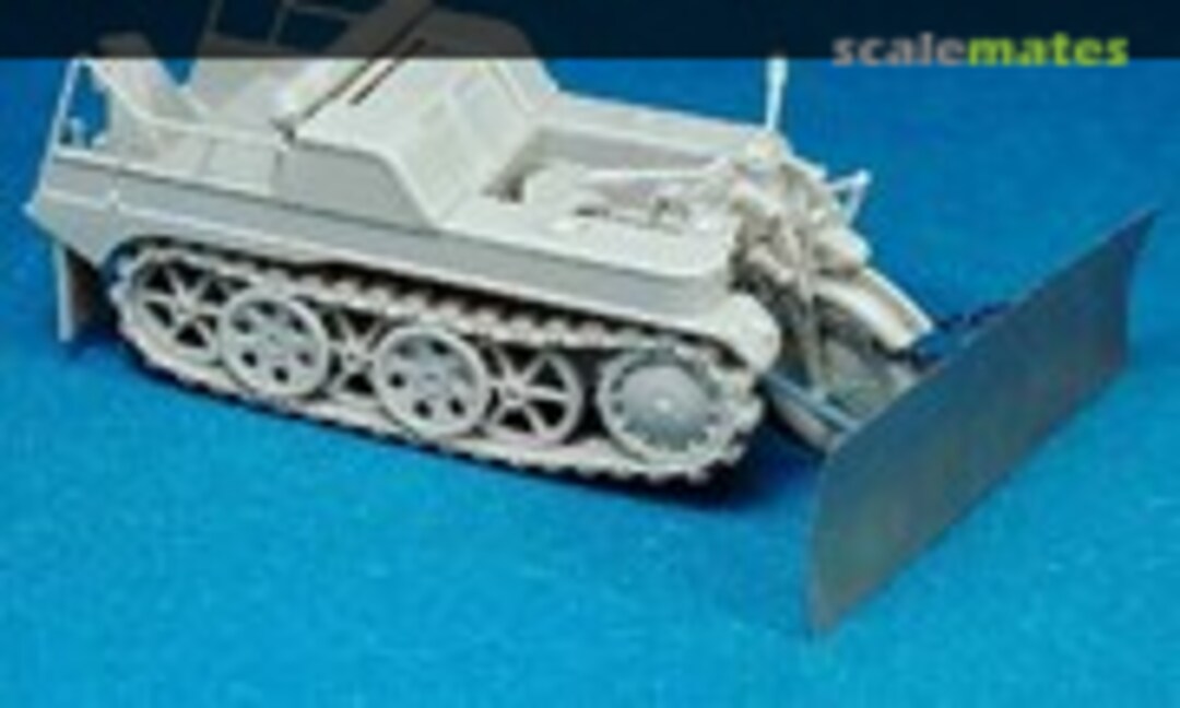 1:35 US field made snow plow for Kettenkrad (Minor 351080) 351080