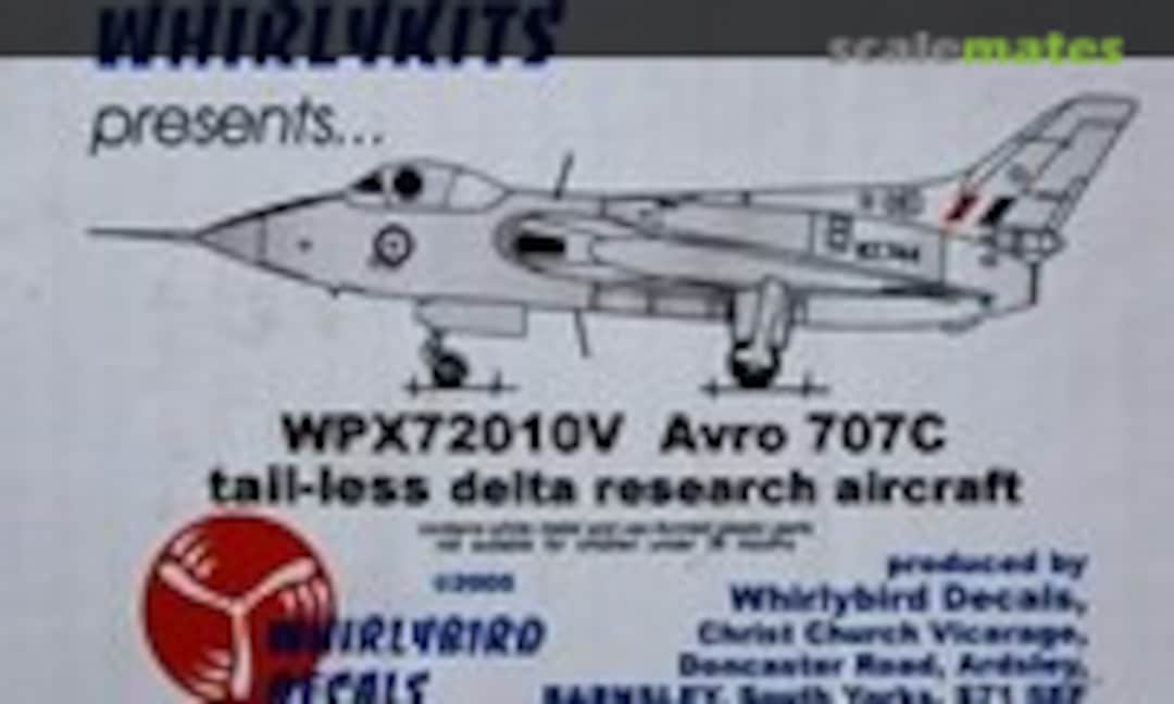 1:72 Avro 707C (Whirlykits WPX72010V) WPX72010V