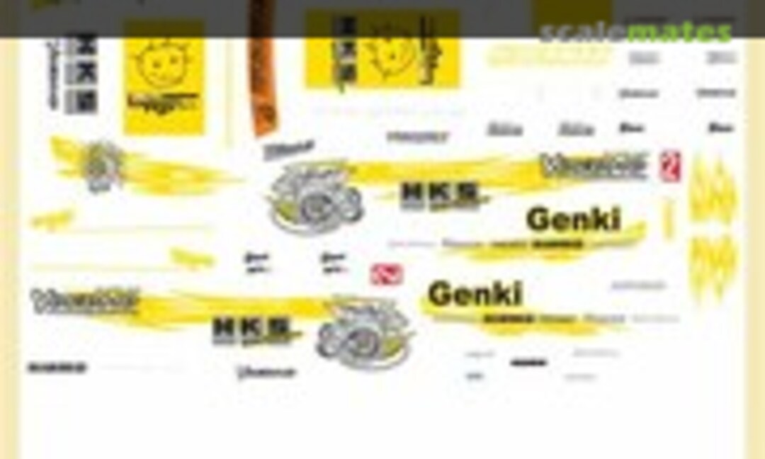 1:24 Nissan Silvia S15 HKS D1 Hiper (Decal Shop DSD8-4) DSD8-4
