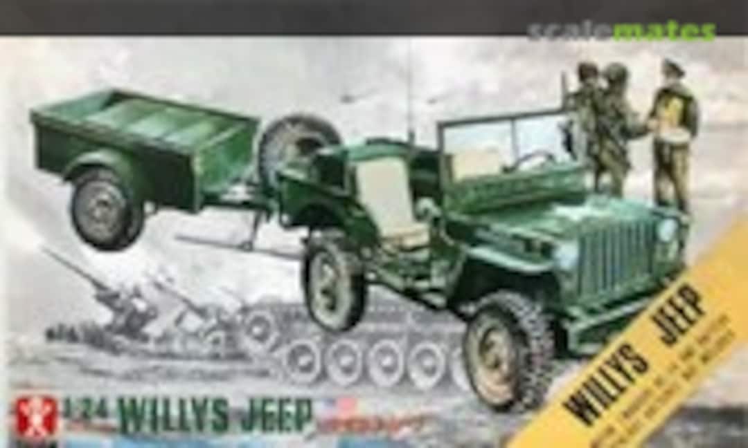 1:24 Willys Jeep (Bandai 8218)