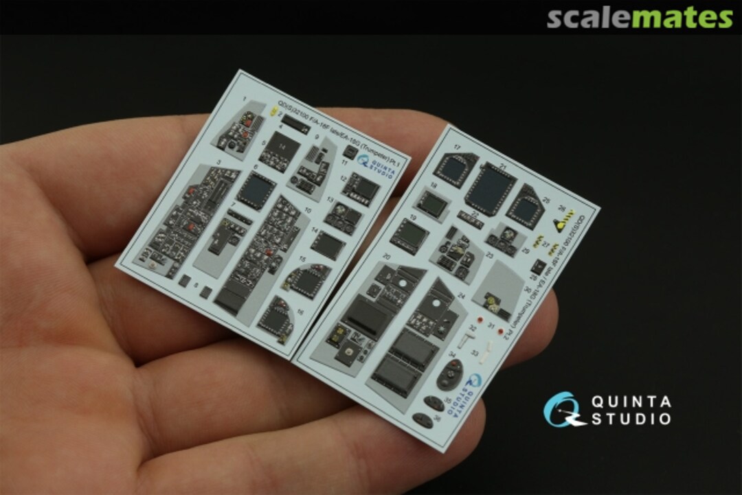 Contents F/A-18F - Late / EA-18G QDS-32100 Quinta Studio Contents F/A-18F - Late / EA-18G QDS-32100 Quinta Studio