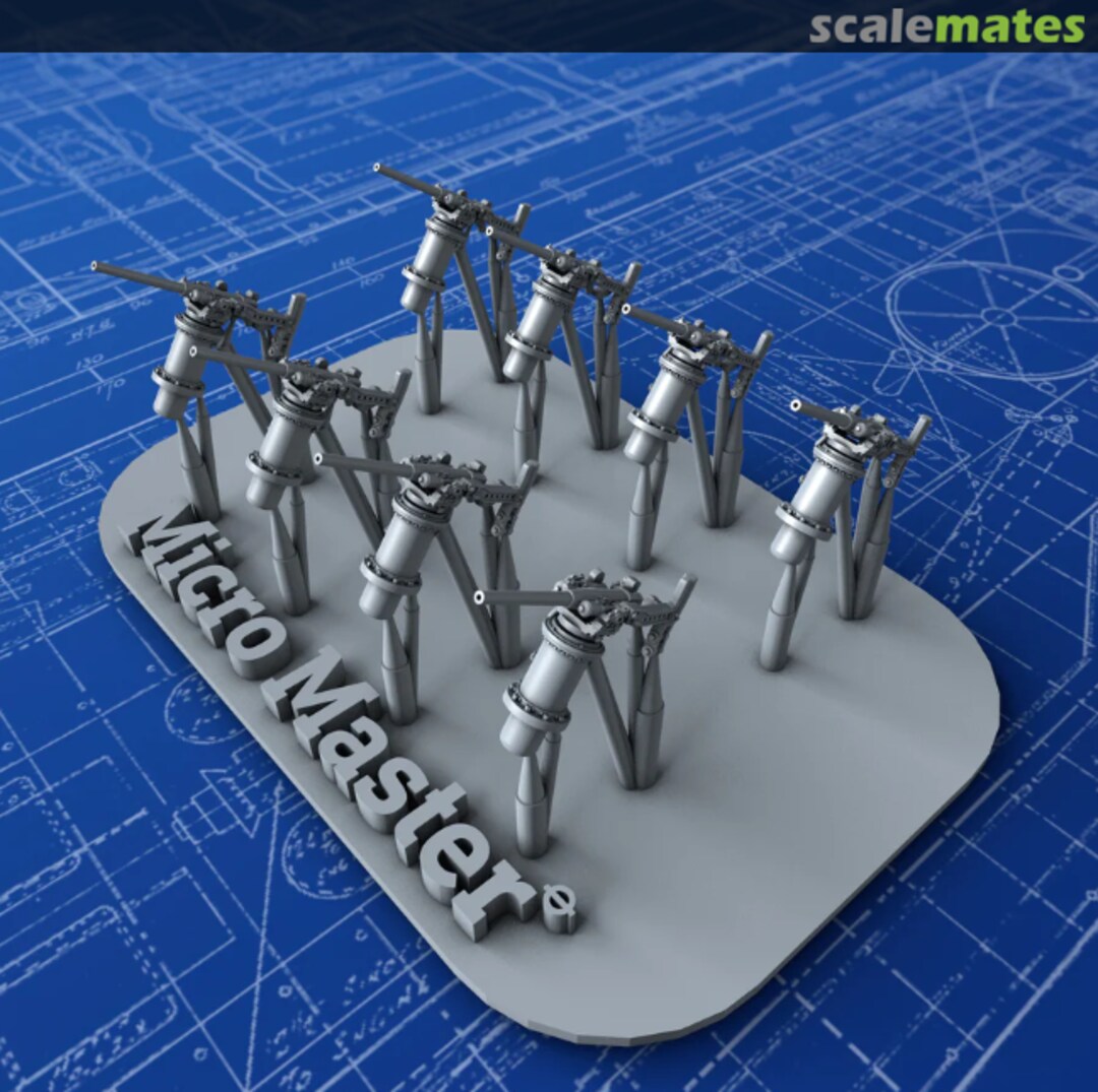 Boxart Hotchkiss 3-pdr MKI & II MM0020P Micro Master Boxart Hotchkiss 3-pdr MKI & II MM0020P Micro Master