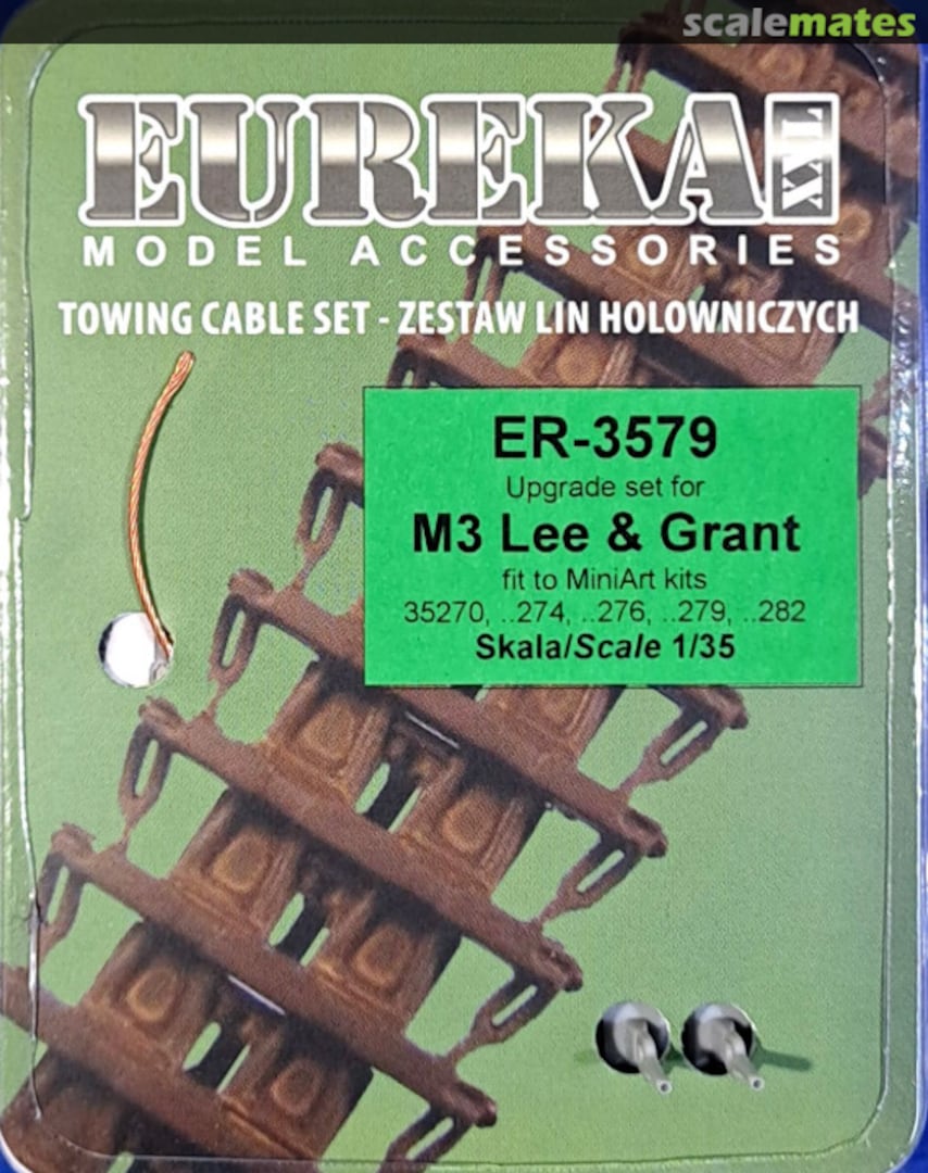 Boxart M3 Lee & Grant Tanks upgrade set ER-3579 Eureka XXL Boxart M3 Lee & Grant Tanks upgrade set ER-3579 Eureka XXL
