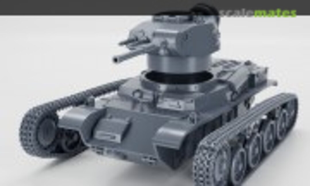 1:72 Light tank Stridsvagn L-60 m/40L (EMP3d 72011822) 72011822