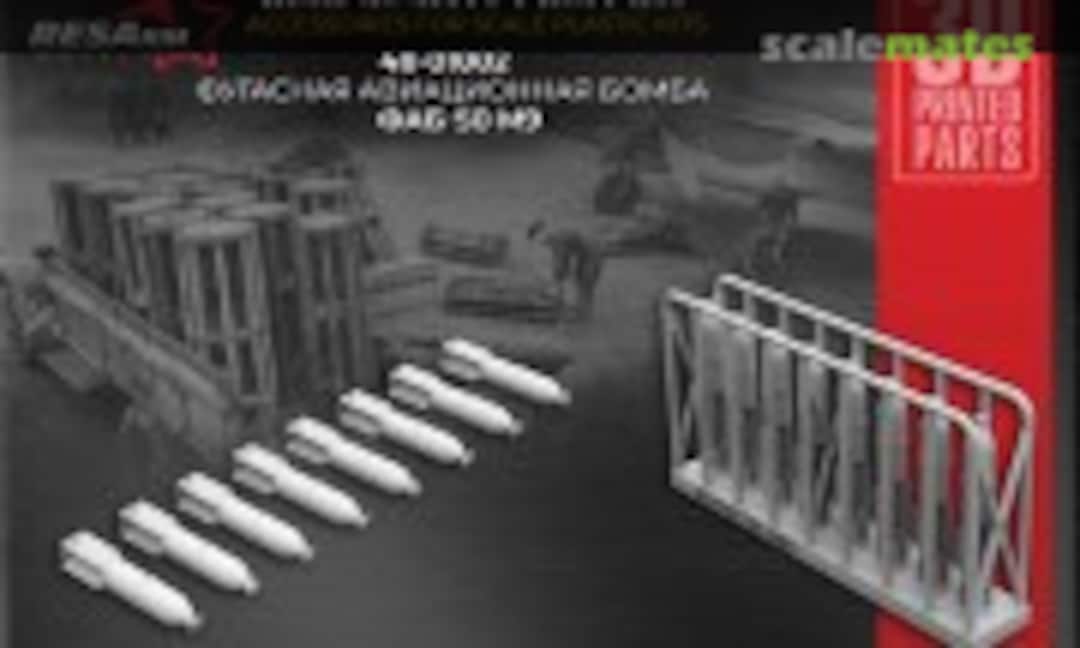 1:48 FAB-50 M9 aircraft bombs (RESArm 48-01002) 48-01002