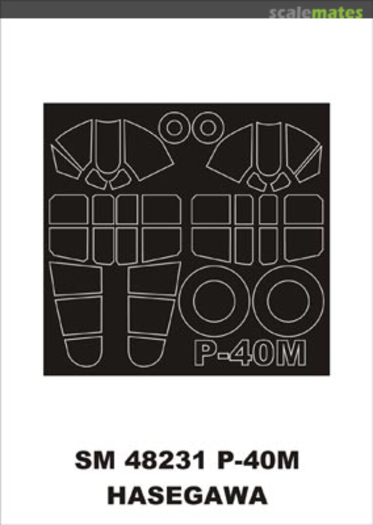 Boxart Curtiss P-40M Kittyhawk SM48231 Montex Boxart Curtiss P-40M Kittyhawk SM48231 Montex